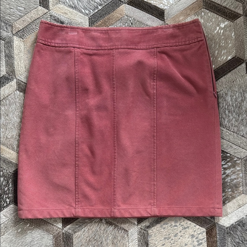 Corduroy Pink Skirt